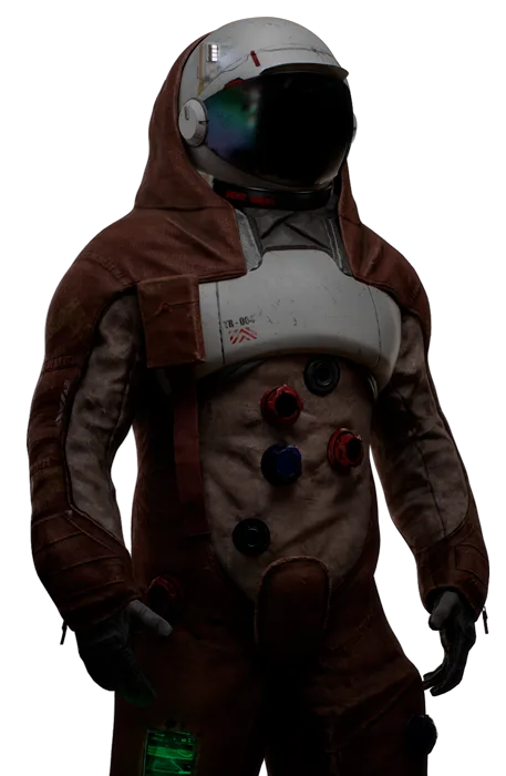 Personaje astronauta — vista media