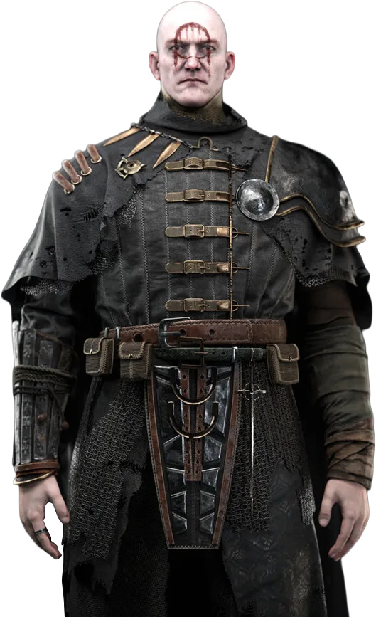 Personaje inquisidor 3D creado en ESAT